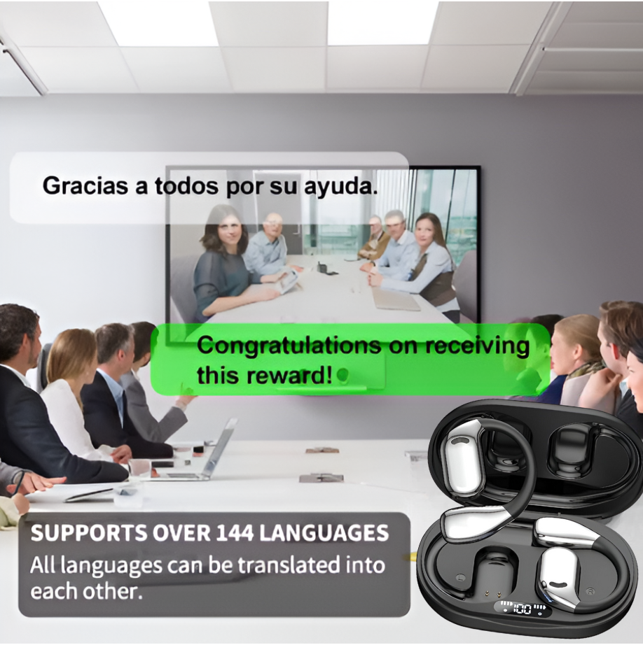 Tru Vocal™ Smart AI Translator Earbuds