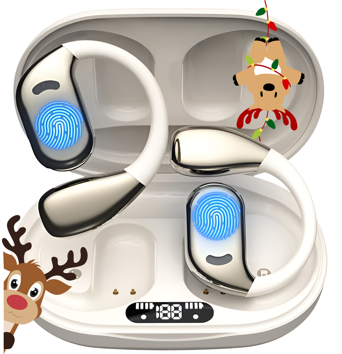 Tru Vocal™ Smart AI Translator Earbuds